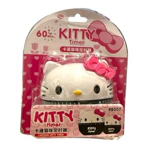 Kitty Mechanical Timer – 60-Minute Countdown
